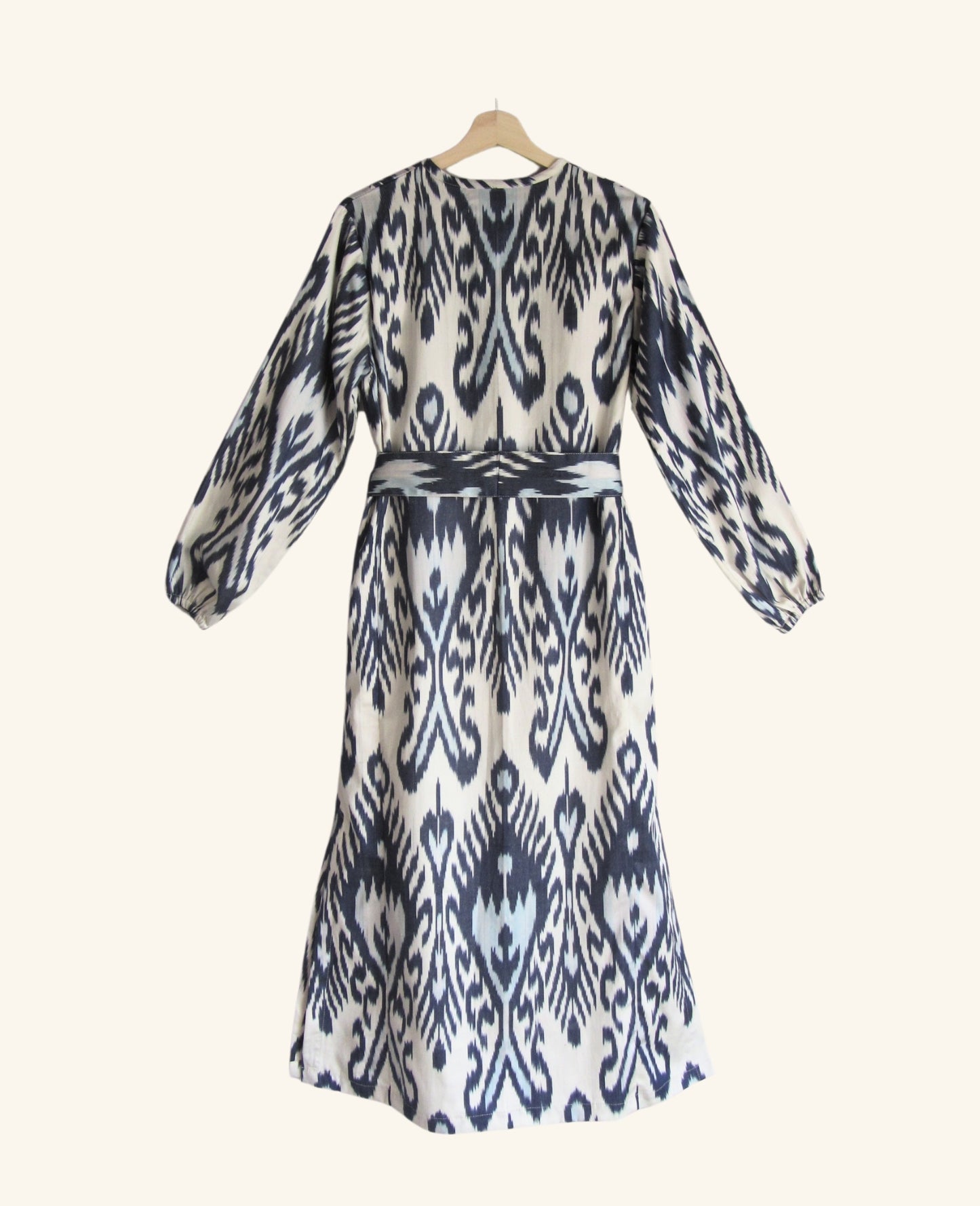 Ikat Kaftan in Ocean