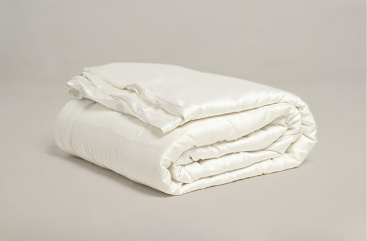 Eucalyptus Lyocell Duvet Cover - in White