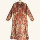 Ikat Kaftan in Amber