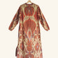 Ikat Kaftan in Amber