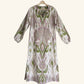 Ikat Kaftan in Lavender