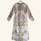 Ikat Kaftan in Lavender