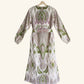 Ikat Kaftan in Lavender