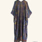 Reversible Kimono in Sapphire & Olive