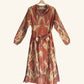 Ikat Kaftan in Amber