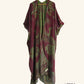 Reversible Kimono in Plum & Green