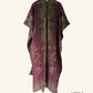 Reversible Kimono in Plum & Green