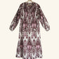 Ikat Kaftan in Coneflower