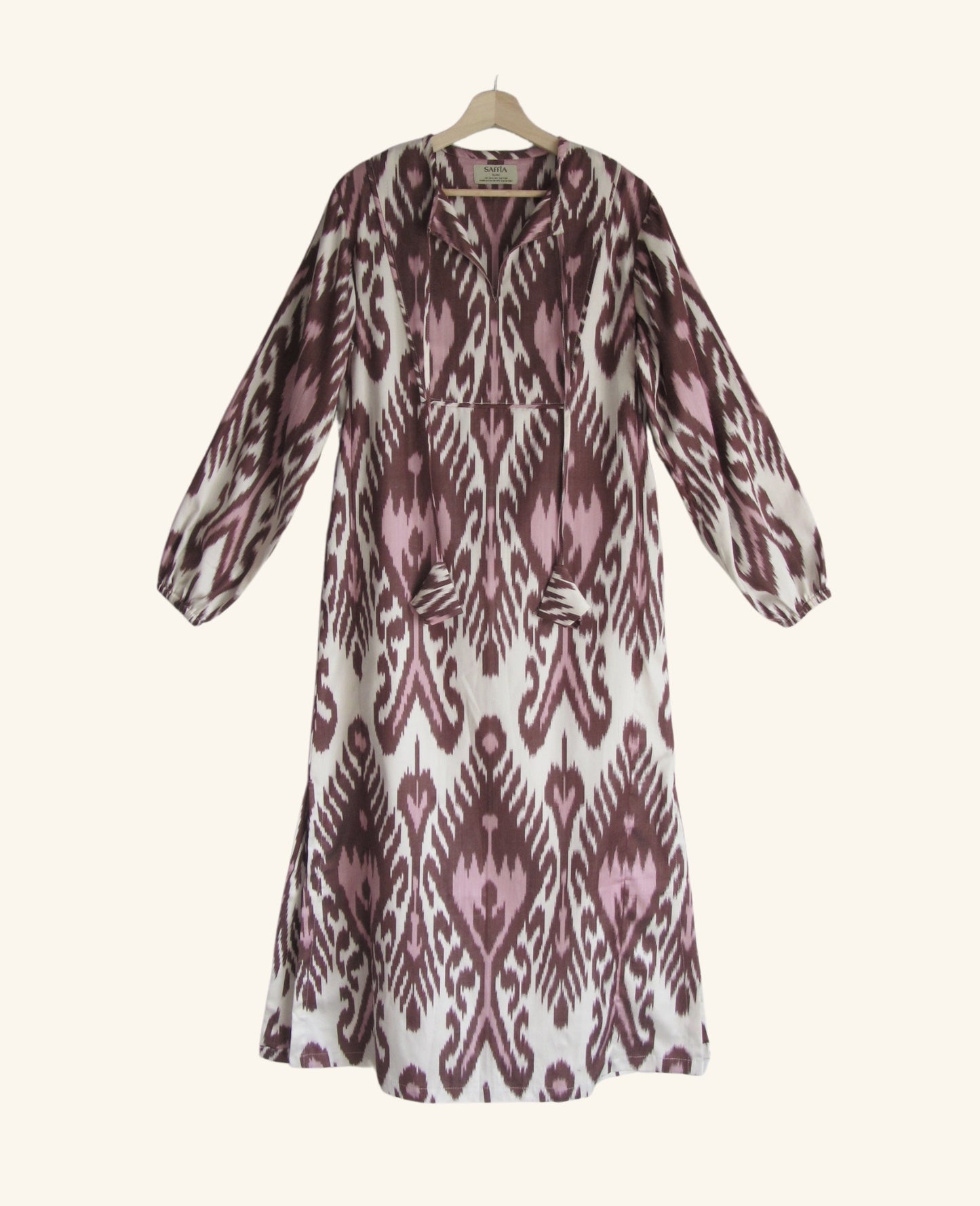 Ikat Kaftan in Coneflower