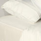 Eucalyptus Lyocell Fitted Sheet - in White