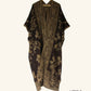 Reversible Kimono in Dark Brown & Taupe