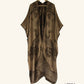 Reversible Kimono in Dark Brown & Taupe