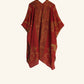 Reversible Kimono in Red & Marigold