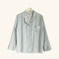 Women's Pajama Shirt - in Sage